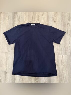 M.I.D.A. Undici Made in‎ Italy 100% Cotton Navy Crewneck Tee XL
